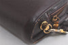 Authentic Louis Vuitton Taiga Baikal Clutch Bag Brown M30188 LV 6439K