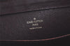 Authentic Louis Vuitton Taiga Baikal Clutch Bag Brown M30188 LV 6439K