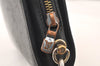 Authentic Louis Vuitton Taiga Baikal Clutch Bag Black M30182 LV 6440K