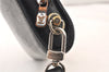 Authentic Louis Vuitton Taiga Baikal Clutch Bag Black M30182 LV 6440K