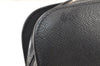 Authentic Louis Vuitton Taiga Baikal Clutch Bag Black M30182 LV 6440K