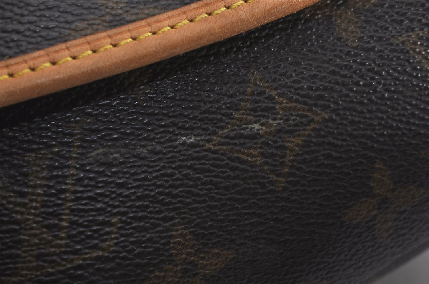 Authentic Louis Vuitton Monogram Tulum PM Shoulder Bag M40076 LV 6441J