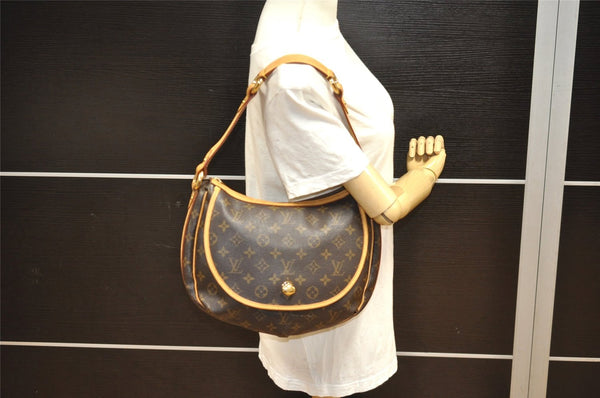 Authentic Louis Vuitton Monogram Tulum PM Shoulder Bag M40076 LV 6441J