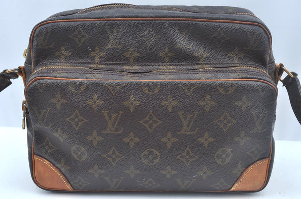 Authentic Louis Vuitton Monogram Nile Shoulder Cross Body Bag M45244 LV 6443H