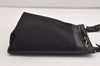 Authentic GUCCI Shoulder Cross Body Bag Purse Canvas Leather 92562 Black 6443J