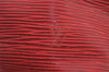 Authentic Louis Vuitton Epi Petit Noe Shoulder Drawstring Bag M44107 Red 6449J