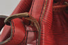 Authentic Louis Vuitton Epi Petit Noe Shoulder Drawstring Bag M44107 Red 6449J