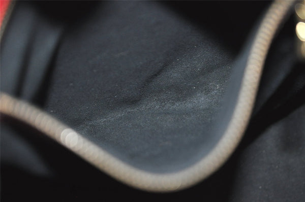 Authentic Louis Vuitton Epi Petit Noe Shoulder Drawstring Bag M44107 Red 6449J