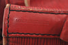 Authentic Louis Vuitton Epi Petit Noe Shoulder Drawstring Bag M44107 Red 6449J