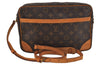 Authentic Louis Vuitton Monogram Trocadero 30 Shoulder Bag M51272 Junk 6451J