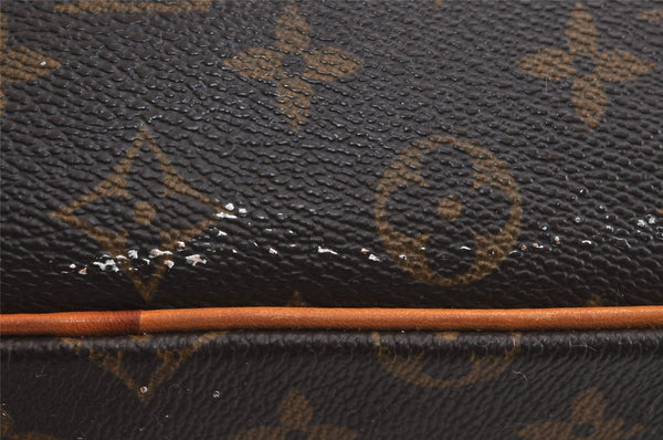 Authentic Louis Vuitton Monogram Trocadero 30 Shoulder Bag M51272 Junk 6451J