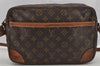 Authentic Louis Vuitton Monogram Trocadero 30 Shoulder Cross Bag M51272 LV 6453J