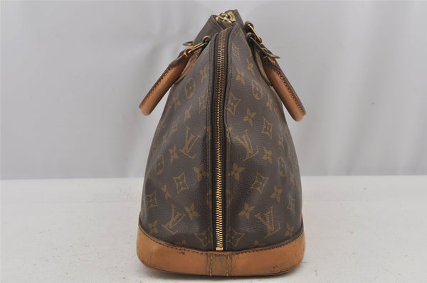 Authentic Louis Vuitton Monogram Alma Hand Bag Purse M51130 LV 6454J