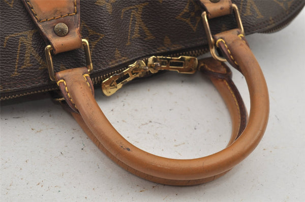 Authentic Louis Vuitton Monogram Alma Hand Bag Purse M51130 LV 6454J