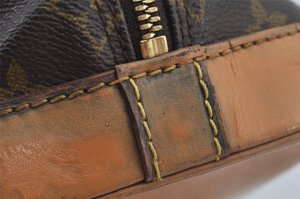 Authentic Louis Vuitton Monogram Alma Hand Bag Purse M51130 LV 6454J