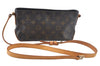 Authentic Louis Vuitton Monogram Trotteur Shoulder Cross Bag M51240 Junk 6455J