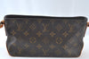 Authentic Louis Vuitton Monogram Trotteur Shoulder Cross Bag M51240 Junk 6455J