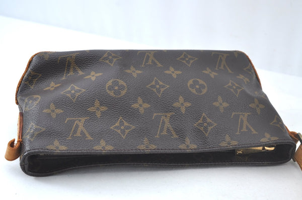 Authentic Louis Vuitton Monogram Trotteur Shoulder Cross Bag M51240 Junk 6455J