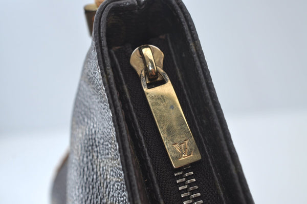 Authentic Louis Vuitton Monogram Trotteur Shoulder Cross Bag M51240 Junk 6455J