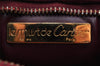 Authentic Cartier Must de Cartier Suede Leather Shoulder Bag Bordeaux Red 6456I