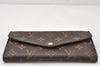 Authentic Louis Vuitton Monogram Portefeuille Sarah Long Wallet M62234 LV 6456K