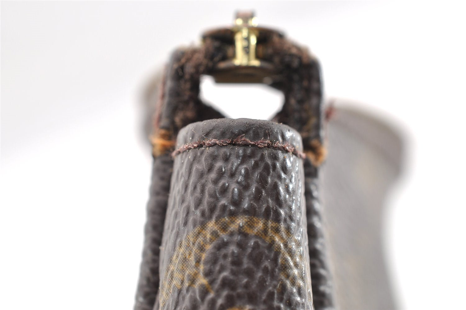 Authentic Louis Vuitton Monogram Pochette Accessoires Pouch M51980 Junk 6457I