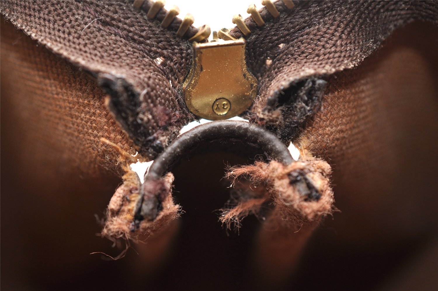 Authentic Louis Vuitton Monogram Pochette Accessoires Pouch M51980 Junk 6457I