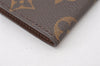 Auth Louis Vuitton Monogram Porte Cartes Credit Pression M60937 Card Case 6457K