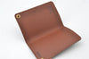 Auth Louis Vuitton Monogram Porte Cartes Credit Pression M60937 Card Case 6457K