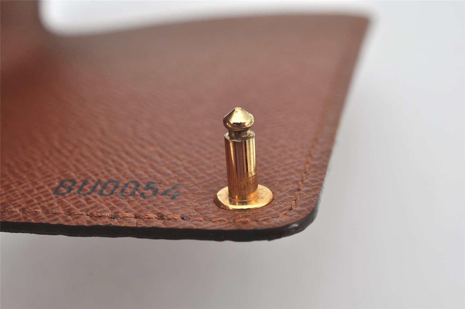 Auth Louis Vuitton Monogram Porte Cartes Credit Pression M60937 Card Case 6457K