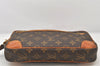 Authentic Louis Vuitton Monogram Marly Dragonne Clutch Hand Bag Old Model 6458K