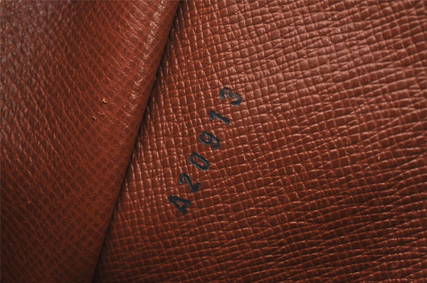 Authentic Louis Vuitton Monogram Bordeaux M51797 2Way Shoulder Clutch Bag 6460I