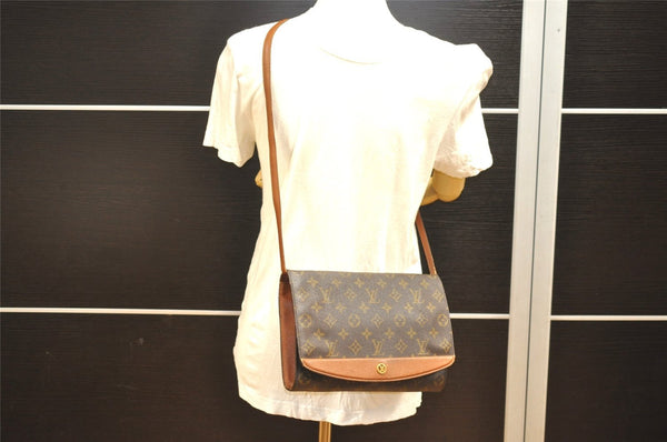 Authentic Louis Vuitton Monogram Bordeaux M51797 2Way Shoulder Clutch Bag 6460I