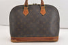Authentic Louis Vuitton Monogram Alma Hand Bag Purse M51130 LV 6460J