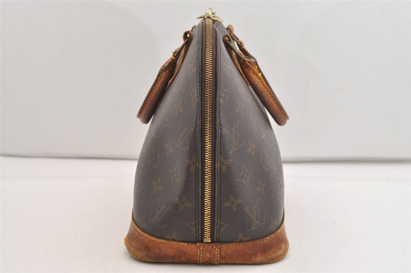 Authentic Louis Vuitton Monogram Alma Hand Bag Purse M51130 LV 6460J