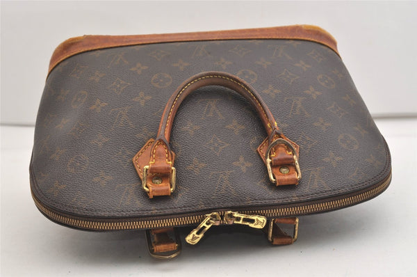Authentic Louis Vuitton Monogram Alma Hand Bag Purse M51130 LV 6460J