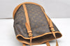 Authentic Louis Vuitton Monogram Bucket GM Shoulder Tote Bag M42236 Junk 6460K