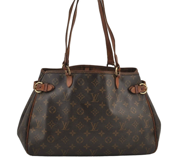 Authentic Louis Vuitton Monogram Batignolles Horizontal Tote Bag M51154 LV 6461J