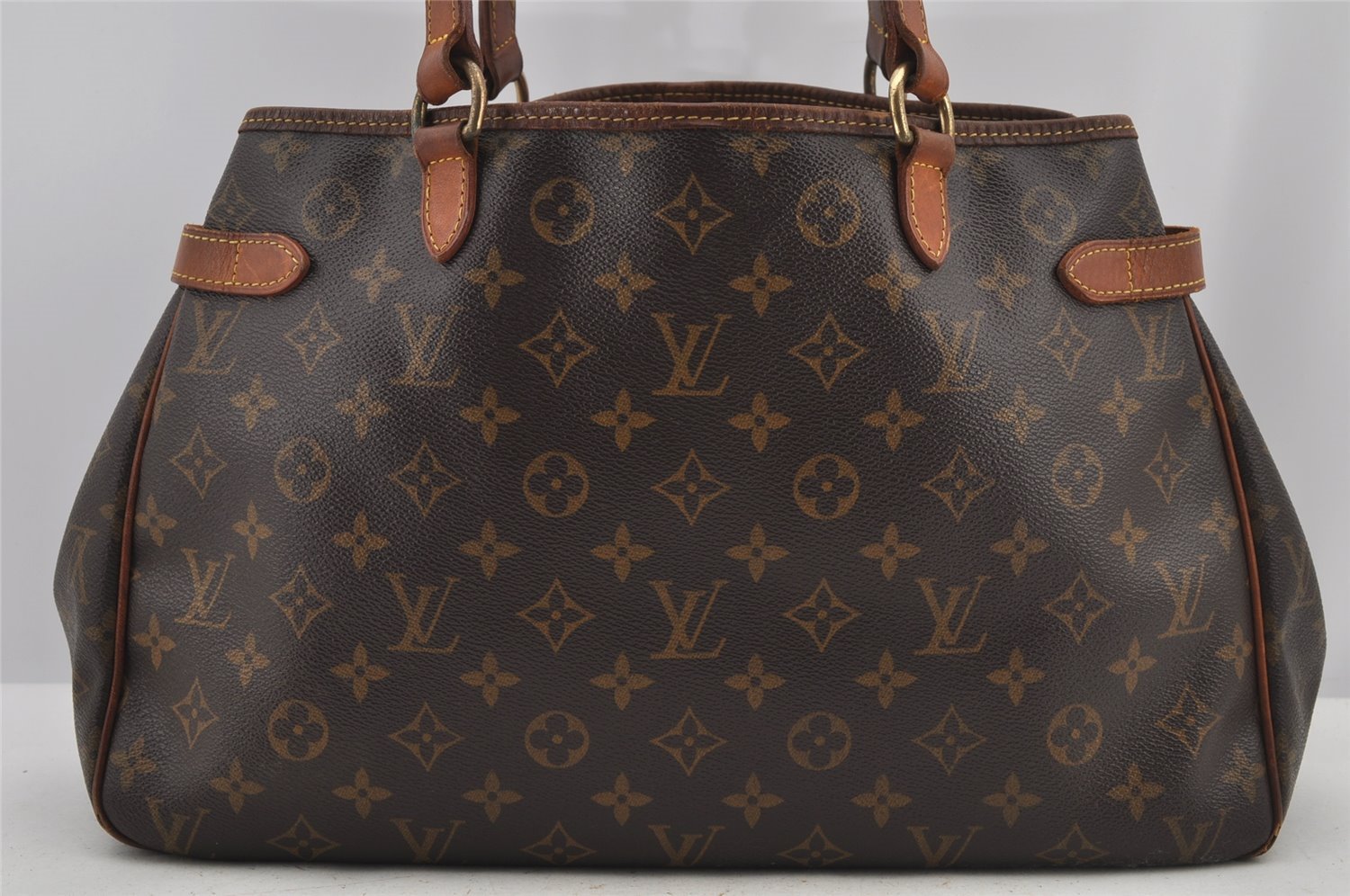 Authentic Louis Vuitton Monogram Batignolles Horizontal Tote Bag M51154 LV 6461J