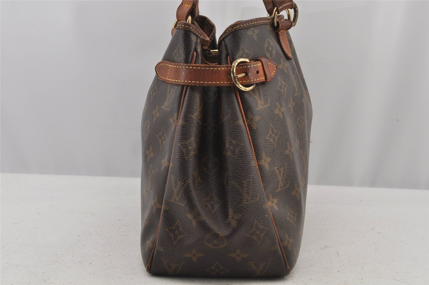 Authentic Louis Vuitton Monogram Batignolles Horizontal Tote Bag M51154 LV 6461J