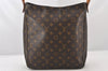 Authentic Louis Vuitton Monogram Looping GM Shoulder Bag M51145 LV 6461K