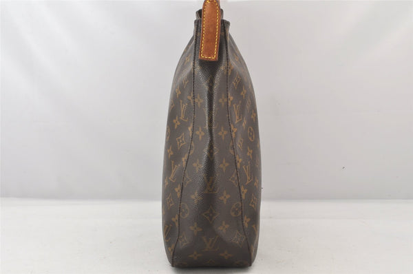 Authentic Louis Vuitton Monogram Looping GM Shoulder Bag M51145 LV 6461K