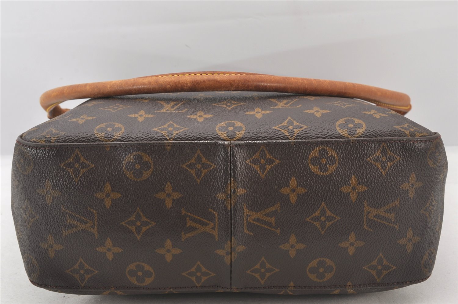 Authentic Louis Vuitton Monogram Looping GM Shoulder Bag M51145 LV 6461K