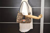 Authentic FENDI Mamma Baguette Shoulder Hand Bag Unborn Calf Leather Beige 6462J