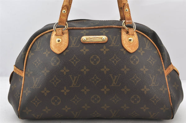 Authentic Louis Vuitton Monogram Montorgueil PM M95565 Shoulder Bag Junk 6462K