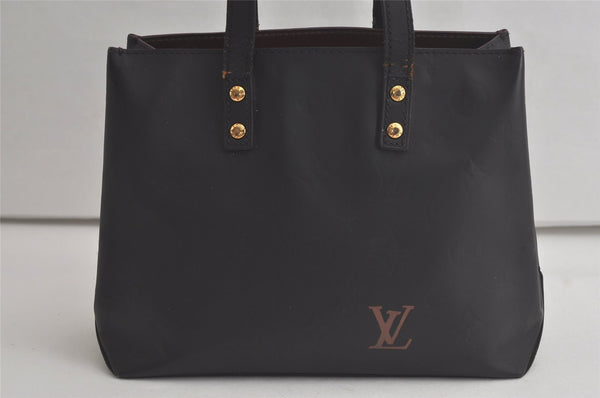 Authentic Louis Vuitton Vernis Reade PM Hand Bag Black M93578 LV 6465K