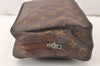 Auth Louis Vuitton Monogram Trousse Toilette 28 Clutch Hand Bag Old Model 6466K