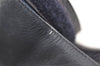 Authentic GUCCI Sherry Line Clutch Hand Bag Purse GG PVC Leather Navy Blue 6467J