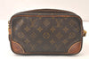 Authentic Louis Vuitton Monogram Marly Dragonne PM M51827 Clutch Bag Junk 6467K