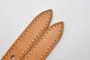 Authentic Louis Vuitton Leather Shoulder Strap For Bucket PM 27.6" Beige 6468I